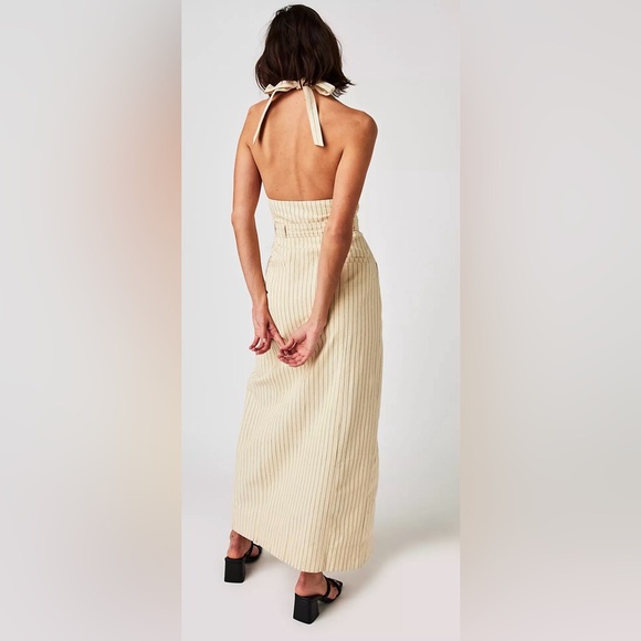 NWT Free People Take A Chance Halter Midi Dress, Size 0 - Picture 3 of 15